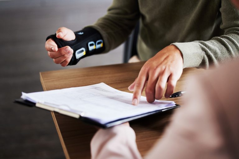 hand injury claims in London